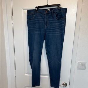 Madewell high rise skinny jeans
